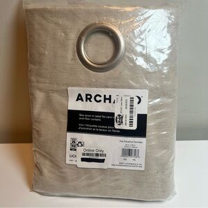 Archaeo Pearl Blackout Curtain Panel
